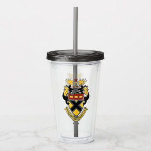 Kemper Military School & College Crest Acrylic Tumbler