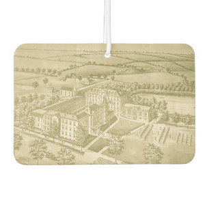 Kemper Military School & College Dual Sided Air Freshener