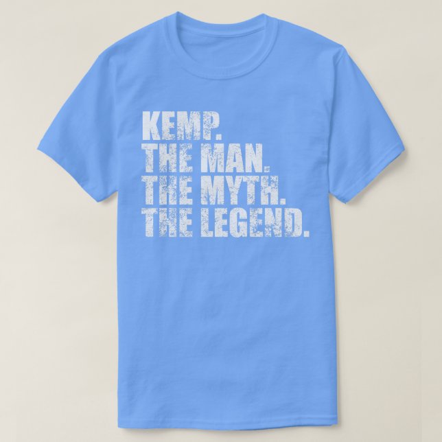 KempKemp Family name Kemp last Name Kemp Surname K T-Shirt (Design Front)