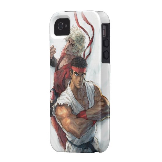 Ken and Ryu 2 Case-Mate iPhone Case (Back Left)