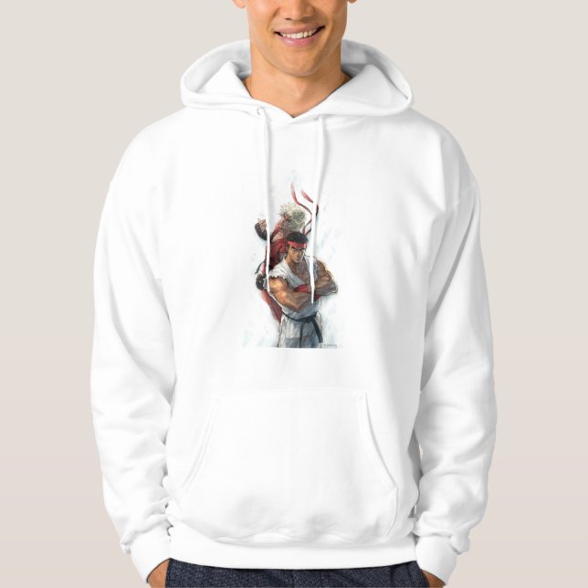 Ken and Ryu Hoodie (Front)