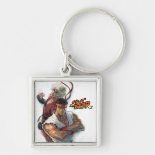 Ken and Ryu Keychain