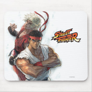Ken and Ryu Mouse Pad