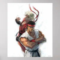 Poster Street Fighter 5 - Ryu Key Art | Wall Art, Gifts & Merchandise 