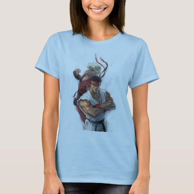 Ken and Ryu T-Shirt (Front)