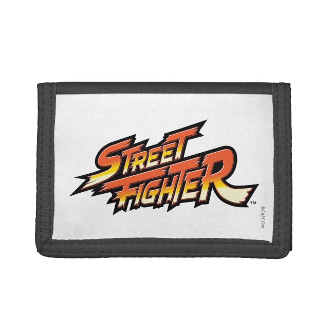 Ken and Ryu Tri-fold Wallet (Front)