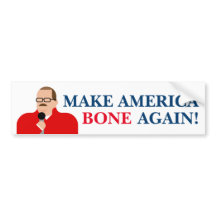 Ken Bone Bumper Sticker "Make America Bone Again!"