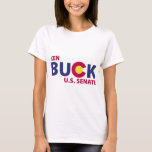 Ken Buck for Colorado T-Shirt<br><div class="desc">Show your support for conservative principles and fiscal disciple - help elect Ken Buck to the United States Senate. Get your Ken Buck t-shirts and bumper stickers here as you encourage your neighbors to Vote Buck in November.</div>