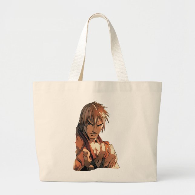 Ken Bust Large Tote Bag (Front)