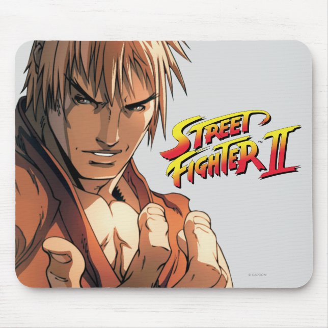 Ken Bust Mouse Pad (Front)