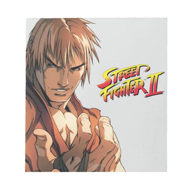 Ken Bust Notepad (Front)