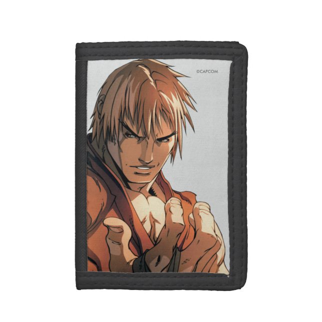 Ken Bust Tri-fold Wallet (Front Vertical)
