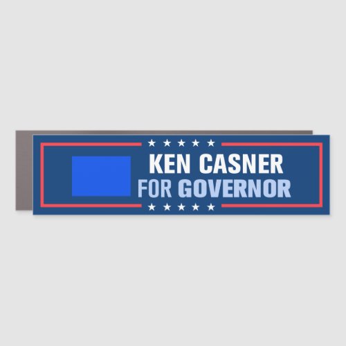 Ken Casner for Wyoming Governor Bumper Car Magnet