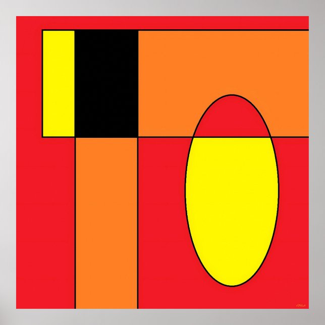 Ken Gage Egg Invader I Poster (Front)