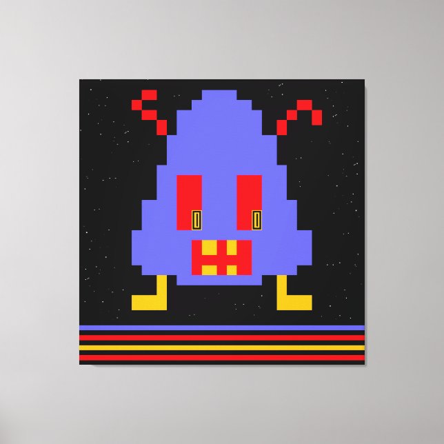 Ken Gage GROF Surrealist Dream Pop Arcade Canvas Print (Front)