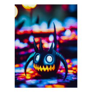 Ken Gage Halloween Bean Glossy Poster