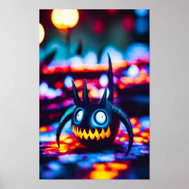 Ken Gage Halloween Bean Poster (Front)