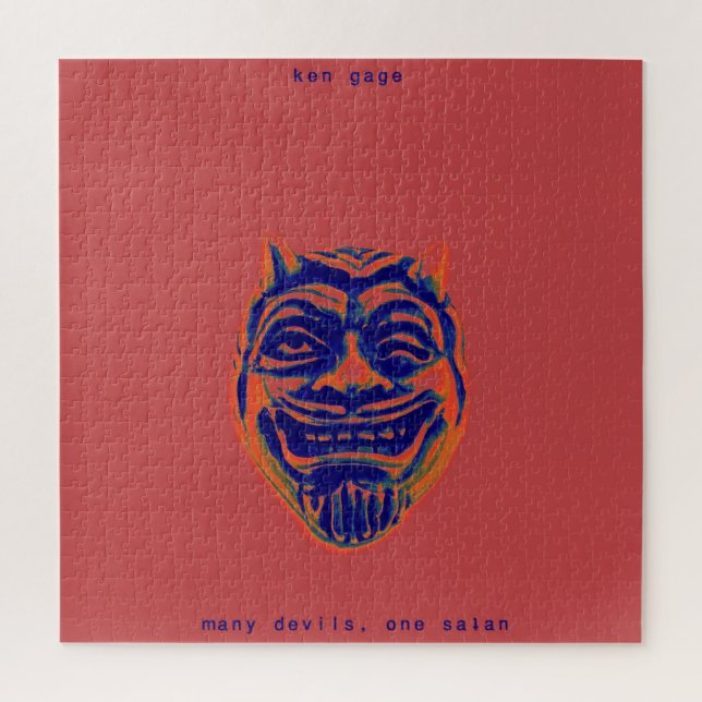 Ken Gage Many Devils, One Satan Puzzle (Vertical)