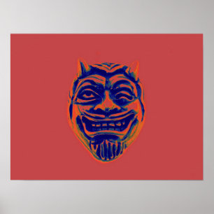 Ken Gage Many Devils, One Satan Specialty Poster