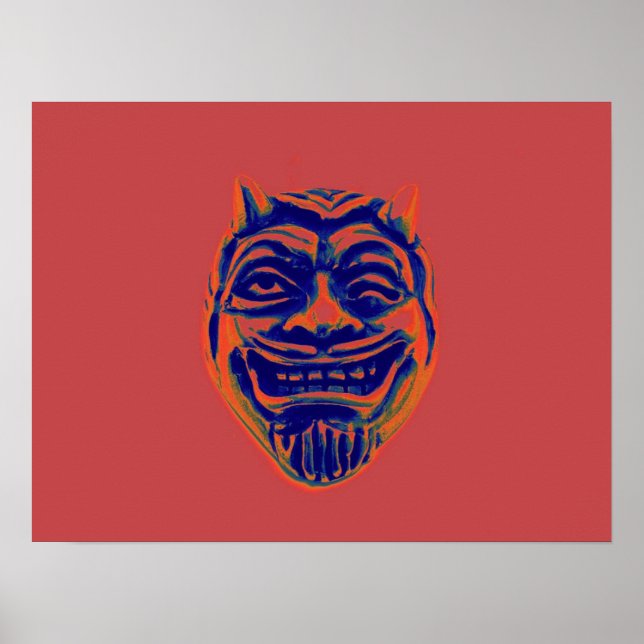 Ken Gage Many Devils, One Satan Specialty Poster (Front)