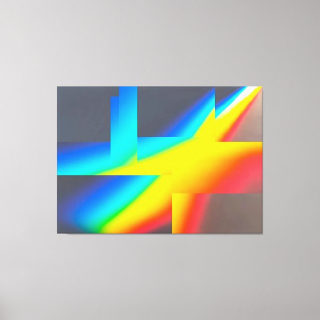Ken Gage Nothiing Surrealist Abstract Fine Art Canvas Print (Front)