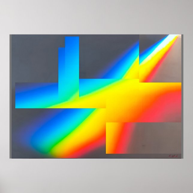 Ken Gage Nothiing Surrealist Abstract Fine Art Poster (Front)