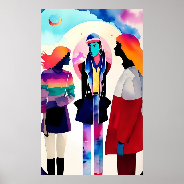 Ken Gage Supernova Music Festival Poster (Front)