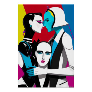 Ken Gage The Situationship Retrowave Poster