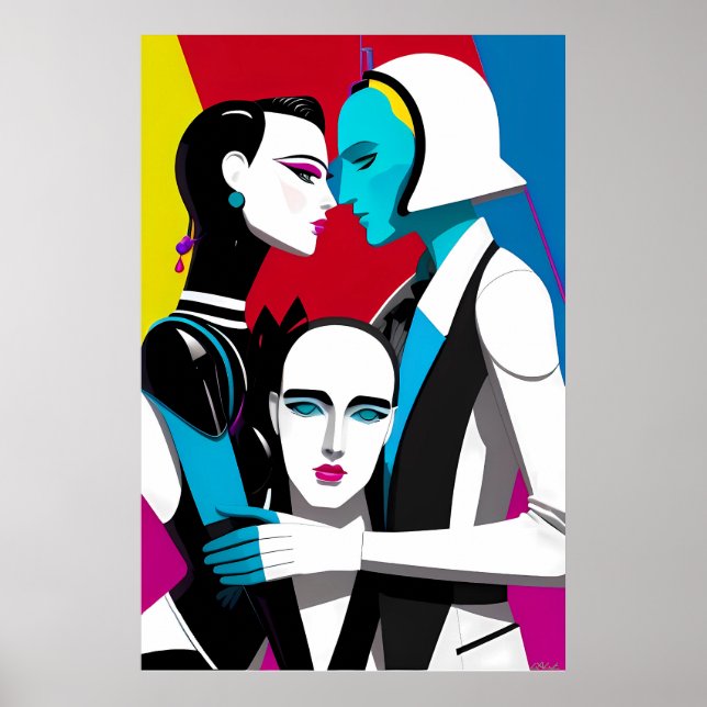 Ken Gage The Situationship Retrowave Poster (Front)