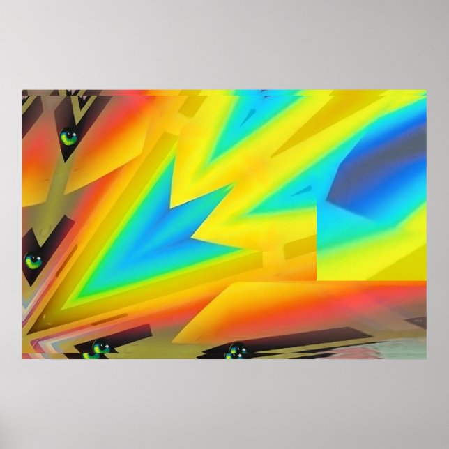 Ken Gage Vapor Airplane Poster (Front)