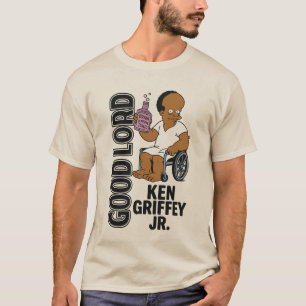 Ken Griffey Jr. “Good Lord!” Cartoon – Vintage T-Shirt