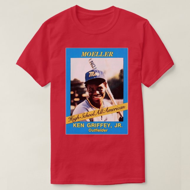 Ken Griffey Jr MOELLER Baseball d T-Shirt (Design Front)