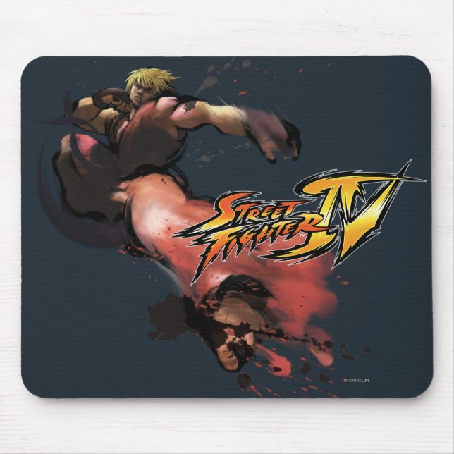 Ken Kick Mouse Pad (Front)