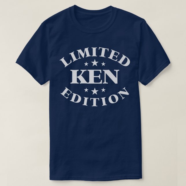 Ken Limited Edition  Funny Personalized Ken  T-Shirt (Design Front)