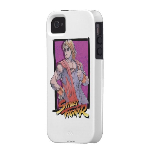 Ken Masters 2 Case-Mate iPhone Case (Back Left)