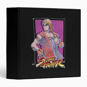 Ken Masters 3 Ring Binder