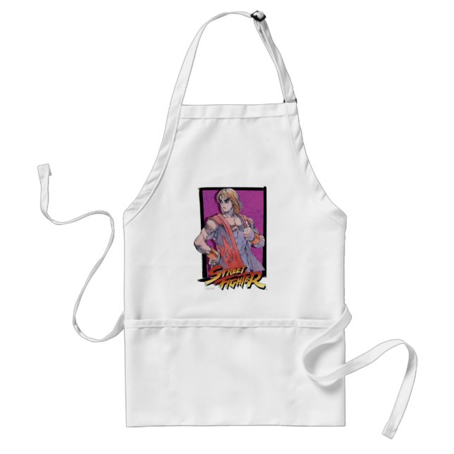 Ken Masters Adult Apron (Front)