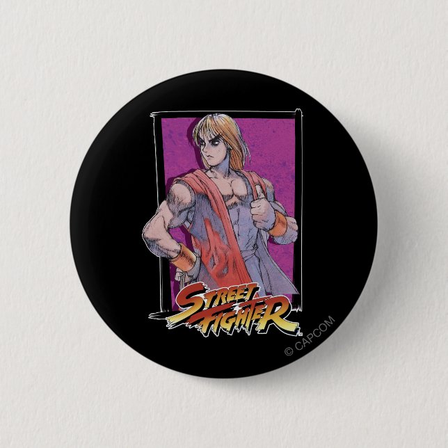 Ken Masters Button (Front)