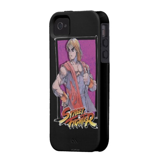 Ken Masters Case-Mate iPhone Case (Back Left)