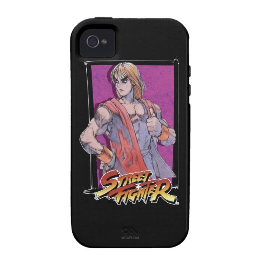 Ken Masters Case-Mate iPhone Case (Back)