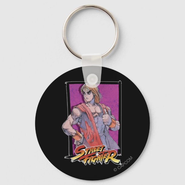 Ken Masters Keychain (Front)