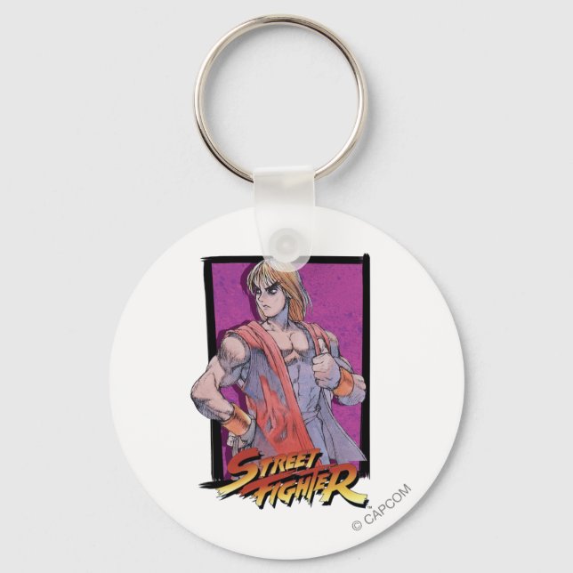 Ken Masters Keychain (Front)