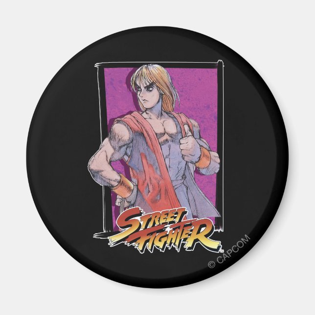 Ken Masters Magnet (Front)