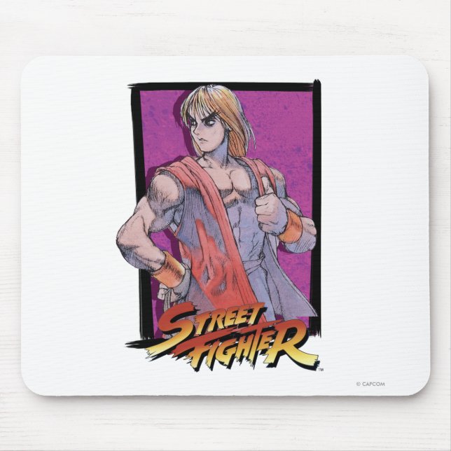 Ken Masters Mouse Pad (Front)