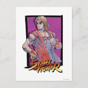 Ken Masters Postcard