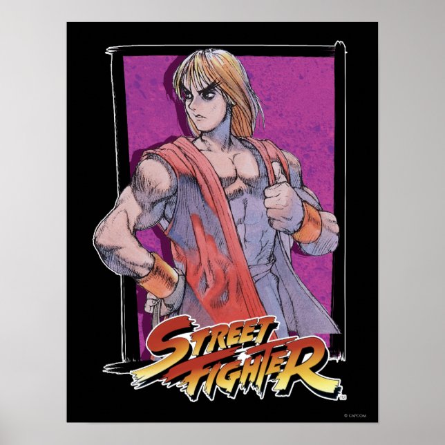 Ken Masters Poster (Front)