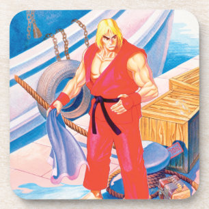 Ken on Dock Beverage Coaster