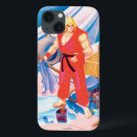 Ken on Dock iPhone 13 Case<br><div class="desc">Street Fighter II Key Art</div>