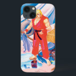 Ken on Dock iPhone 13 Case<br><div class="desc">Street Fighter II Key Art</div>