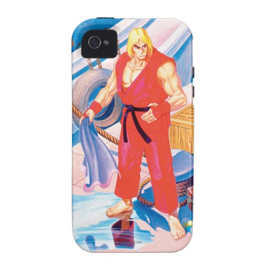 Ken on Dock Case-Mate iPhone Case (Back)